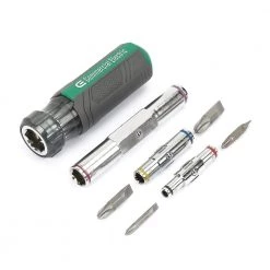 Multi-Bit Screwdriver and Nut Driver by Commercial Electric -Eaton Sales commercial electric electrical screwdrivers nut drivers ce180604 c3 1000