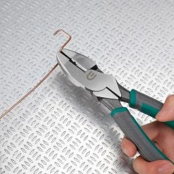 9 in. High Leverage Wire Cutting Pliers with Tape Puller by Commercial Electric -Eaton Sales commercial electric electrician s lineman s pliers ce180407 44 1000