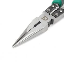 8 in. Long Nose Pliers and Stripper by Commercial Electric -Eaton Sales commercial electric electrician s needle nose pliers ce190203 40 1000