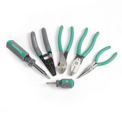 7-Piece Electrician's Tool Set with Pouch by Commercial Electric -Eaton Sales commercial electric electricians tool sets ce180608 44 1000