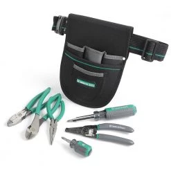 7-Piece Electrician's Tool Set with Pouch by Commercial Electric -Eaton Sales commercial electric electricians tool sets ce180608 4f 1000