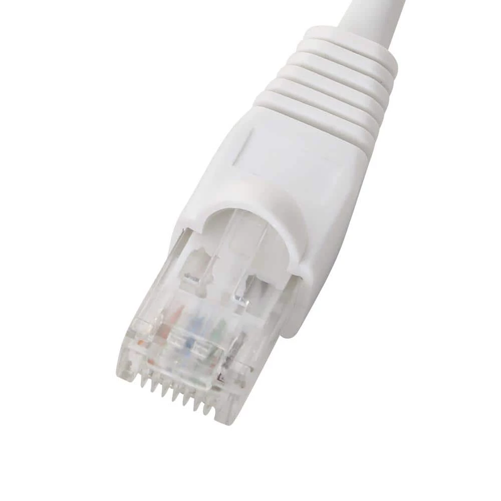 150 ft. CAT6 Ethernet Cable in White by Commercial Electric 4 150 ft. CAT6 Ethernet Cable in White by Commercial Electric - Image 2
