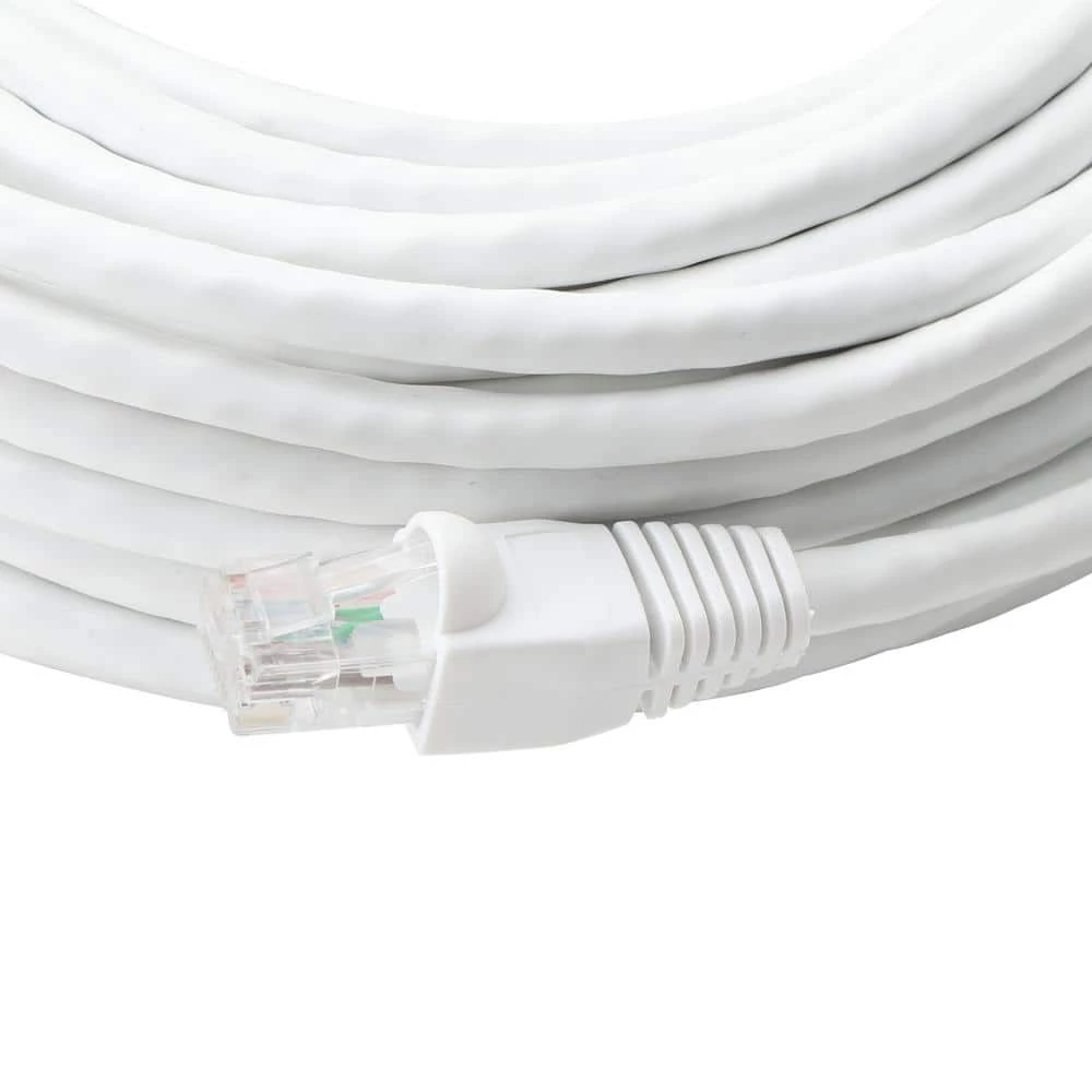 50 ft. Cat6 UTP Ethernet Cable, White by Commercial Electric 5 50 ft. Cat6 UTP Ethernet Cable, White by Commercial Electric - Image 3