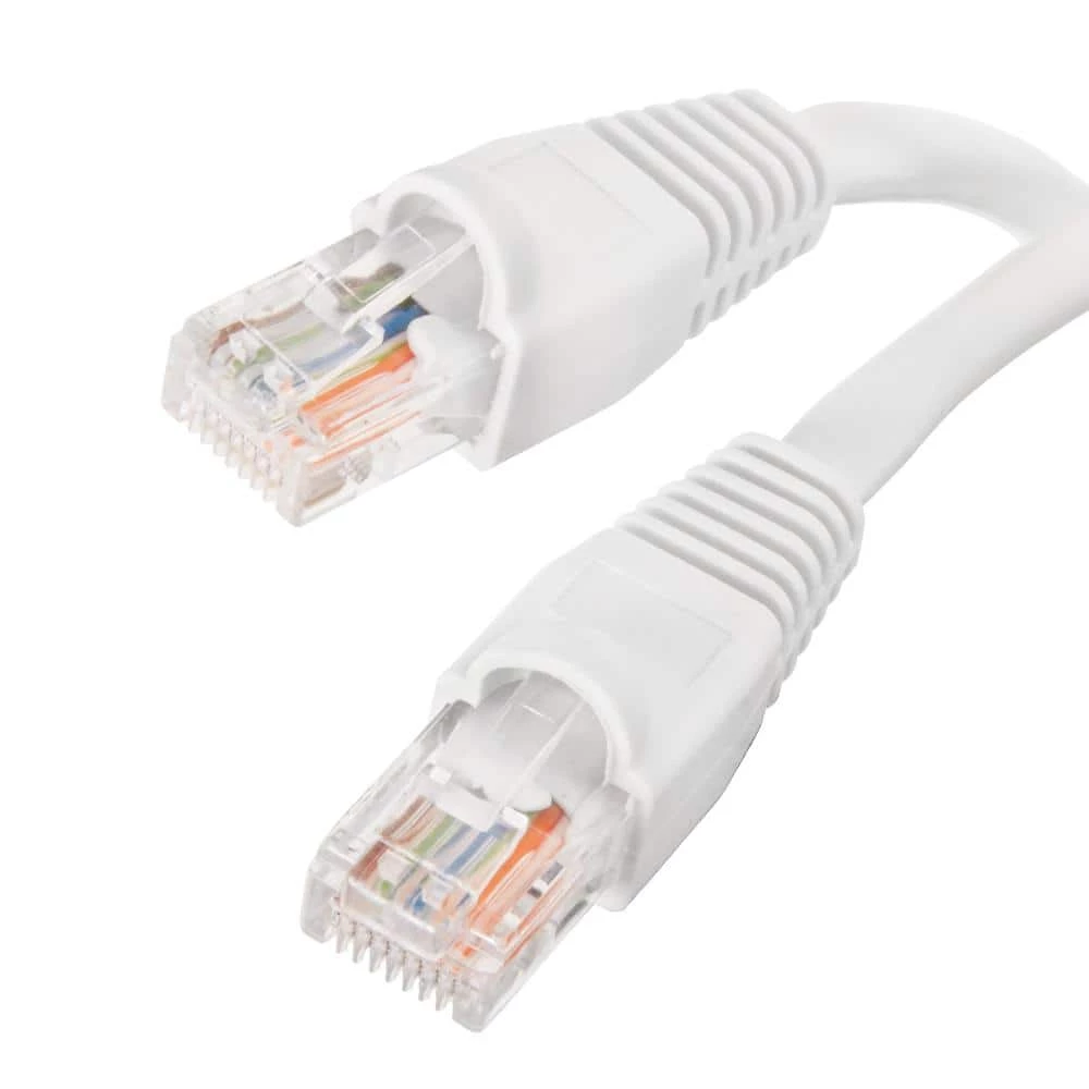 50 ft. Cat6 UTP Ethernet Cable, White by Commercial Electric 3 50 ft. Cat6 UTP Ethernet Cable, White by Commercial Electric