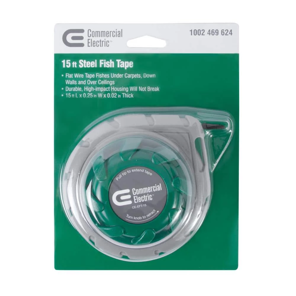 15 ft. Mini Cable Snake Fish Tape by Commercial Electric 8 15 ft. Mini Cable Snake Fish Tape by Commercial Electric - Image 6