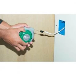 15 ft. Mini Cable Snake Fish Tape by Commercial Electric 18 15 ft. Mini Cable Snake Fish Tape by Commercial Electric -Eaton Sales commercial electric fish tape poles ce eft 15 77 1000