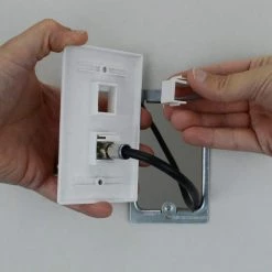 Snap-In Blank Insert, White (6-Pack) by Commercial Electric -Eaton Sales commercial electric jacks 5012 wh 6 4f 1000