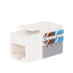 Category 5e Jack - White by Commercial Electric -Eaton Sales commercial electric jacks 5025 wh a0 1000