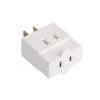 3-Outlet 15 Amp Cube Wall Tap by Commercial Electric -Eaton Sales commercial electric outlet adapters converters la 20 64 1000