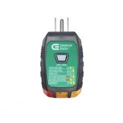 Outlet Tester with GFCI by Commercial Electric