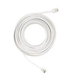 25 ft. Corded Phone Line, White by Commercial Electric