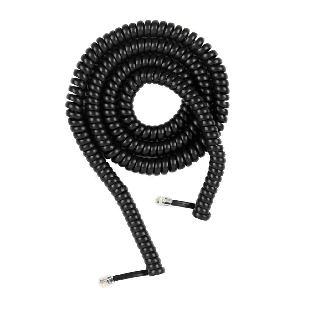 25 ft. Corded Phone Handset Coil, Black by Commercial Electric 3 25 ft. Corded Phone Handset Coil, Black by Commercial Electric