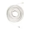 50 ft. Telephone Line Cord, White by Commercial Electric -Eaton Sales commercial electric telephone cords 50ft line cord 4c wh 64 1000