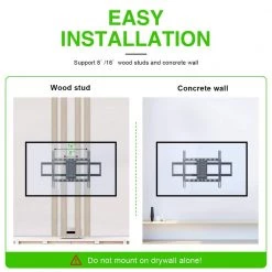 Full Motion Wall Mount for 32 in. to 90 in. TVs by Commercial Electric -Eaton Sales commercial electric tv mounts xd2616 l 1f 1000