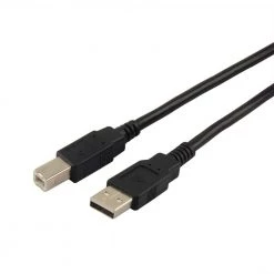 10 ft. USB to Printer Cable, Black by Commercial Electric