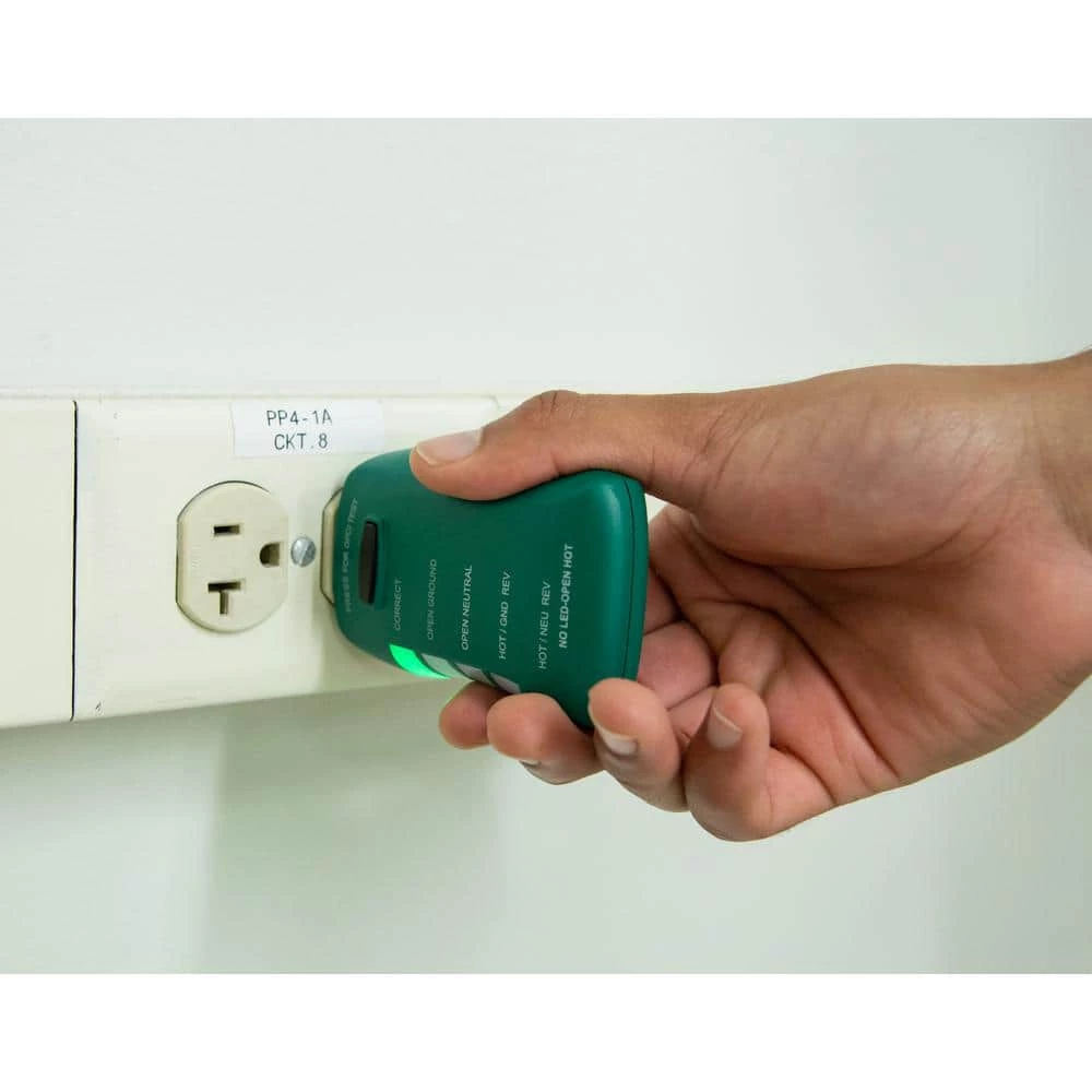 GFCI Outlet Circuit Analyzer Tester by Commercial Electric 6 GFCI Outlet Circuit Analyzer Tester by Commercial Electric - Image 4