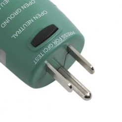 DualCheck 2-in-1 Tester, 50-1000V AC Non-Contact Voltage Detector and GFCI Outlet Circuit Analyzer by Commercial Electric 14 DualCheck 2-in-1 Tester, 50-1000V AC Non-Contact Voltage Detector and GFCI Outlet Circuit Analyzer by Commercial Electric -Eaton Sales commercial electric voltage tester ce vd7504gfi 40 1000