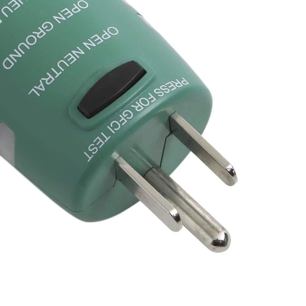 DualCheck 2-in-1 Tester, 50-1000V AC Non-Contact Voltage Detector and GFCI Outlet Circuit Analyzer by Commercial Electric 5 DualCheck 2-in-1 Tester, 50-1000V AC Non-Contact Voltage Detector and GFCI Outlet Circuit Analyzer by Commercial Electric - Image 3