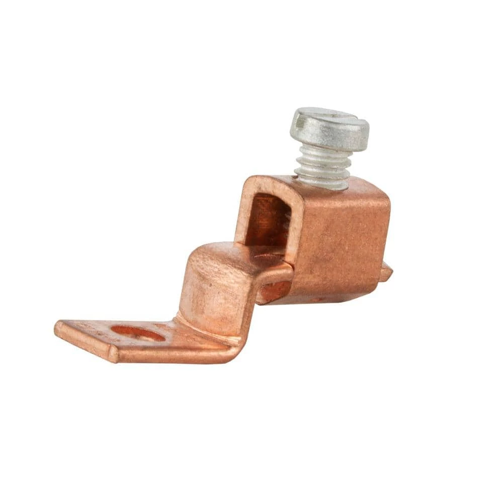 14-6 AWG Copper Offset Mechanical Lug (2-Pack) by Commercial Electric 4 14-6 AWG Copper Offset Mechanical Lug (2-Pack) by Commercial Electric - Image 2