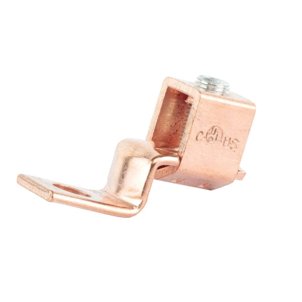 4-3/0 AWG Copper Offset Mechanical Lug (2-Pack) by Commercial Electric 4 4-3/0 AWG Copper Offset Mechanical Lug (2-Pack) by Commercial Electric - Image 2