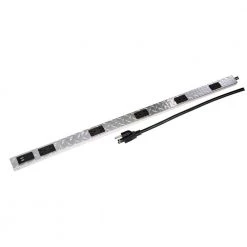 10-Outlet 2 USB Heavy-Duty Power Strip with Circuit Breaker by Commercial Electric