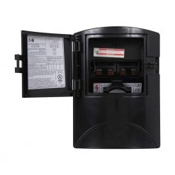 60 Amp 2-Pole NEMA 3R AC Disconnect by Eaton