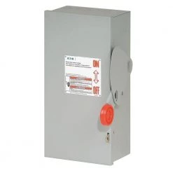 30 Amp 3 Pole Fusible NEMA 3R General Duty Safety Switch by Eaton