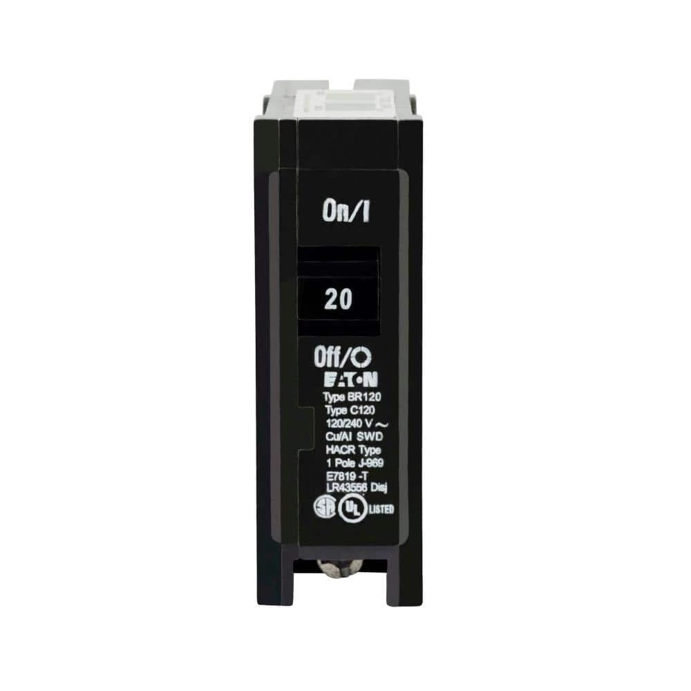 BR 20 Amp Single Pole Circuit Breaker by Eaton 4 BR 20 Amp Single Pole Circuit Breaker by Eaton - Image 2