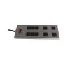 15 ft. 10-Outlet All Metal Surge Protector by Commercial Electric -Eaton Sales light gray commercial electric surge protectors ylpt 46 1 64 1000