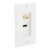 White 2-Gang 1-HDMI/1-Coaxial Wall Plate (1-Pack) by Commercial Electric 1 White 2-Gang 1-HDMI/1-Coaxial Wall Plate (1-Pack) by Commercial Electric -Eaton Sales white commercial electric a v wall plates 180905 64 1000