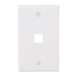 White 1-Gang 1-Decorator/Rocker/1-Duplex Wall Plate (1-Pack) by Commercial Electric