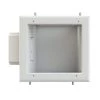 TV Multimedia Recessed Box by Commercial Electric -Eaton Sales white commercial electric a v wall plates 5053 wh 64 1000