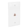 White 1-Gang Ethernet Wall Plate (1-Pack) by Commercial Electric 2 White 1-Gang Ethernet Wall Plate (1-Pack) by Commercial Electric -Eaton Sales white commercial electric data wall plates 216 8c 64 1000