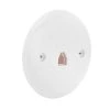 White 1-Gang Phone Jack Wall Plate (1-Pack) by Commercial Electric -Eaton Sales white commercial electric data wall plates 218 4c wh 64 1000