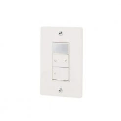 500-Watt Single Pole Smart Hubspace Dimmer with Motion Sensor, White by Commercial Electric -Eaton Sales white commercial electric dimmers hpda311cwb 1d 1000