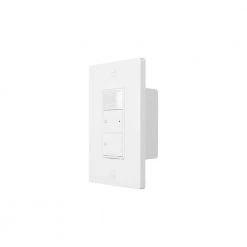 500-Watt Single Pole Smart Hubspace Dimmer with Motion Sensor, White by Commercial Electric -Eaton Sales white commercial electric dimmers hpda311cwb 40 1000