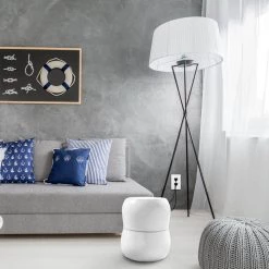 15 Amp 120-Volt Smart Hubspace Tamper Resistant Duplex Outlet, White by Commercial Electric -Eaton Sales white commercial electric electrical outlets receptacles hpka315cwb 4f 1000