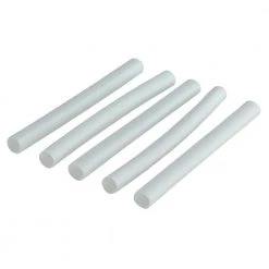 1/4 in. Heat Shrink Tubing, White (5-Pack) by Commercial Electric