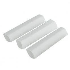 1/2 in. Heat Shrink Tubing, White (3-Pack) by Commercial Electric