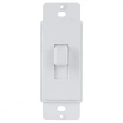 1-Gang or Multi-Gang Toggle Plastic Adapter Plate, White by Commercial Electric