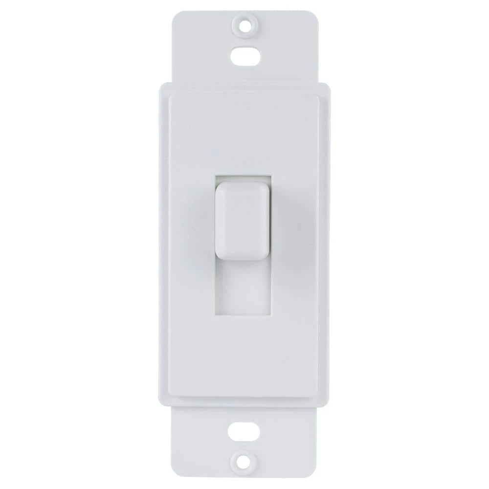 1-Gang or Multi-Gang Toggle Plastic Adapter Plate, White by Commercial Electric 3 1-Gang or Multi-Gang Toggle Plastic Adapter Plate, White by Commercial Electric