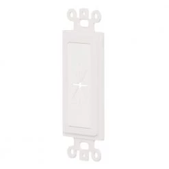 Flexible Decor Insert - White by Commercial Electric -Eaton Sales white commercial electric wall plate accessories 5086 wh a0 1000